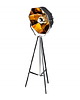 lampy do pokoju dziecka Lampa stojąca podłogowa Studio czarna złota loftowa industrialna160cm
