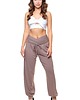 spodnie dresowe damskie Spodnie alladynki haremki casual oversize