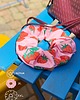 gumki do włosów Scrunchie XXL - Strawberry Milkshake