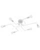 lampy wiszące Lampa wisząca zwis żyrandol lampa na sufit biała LED E27