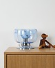 lampy stołowe Lampa stołowa, szkło Murano, włoski design, lata 70, produkcja: Włochy