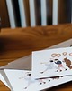 kartki, zaproszenia na chrzest Zaproszenia urodzinowe z kopertą