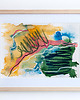 obrazy ORYGINAŁ - Stain No.14 - 15 x 21 cm