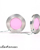kolczyki wire wrapping Marshmallow dream  kolczyki
