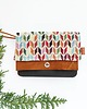 portfele damskie Portfel Boho Mini - Kolorowy Tress black