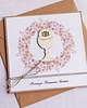 kartki scrapbooking Kartka z życzeniami : I Komunia Święta : hosta : kwiatuszki