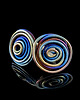 kolczyki wire wrapping Tytanowy wir- sztyfty z tytanu