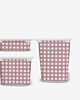 meble do pokoju dziecka Naklejki na pojemniki Trofast Ikea krata róż