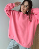 bluza bez kaptura damska Bluza Cheer long blossom pink