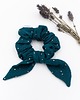 gumki do włosów Scrunchie/ frotka Muślin ze złotem