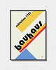 plakaty Bauhaus Art Exhibition Poster