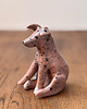 figurki i rzeźby Urocza figurka ceramiczna piesek w kropki