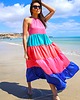 sukienki maxi damskie Sukienka MAXI RAINBOW