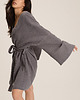 sukienki midi damskie SUKIENKA / KIMONO DRESS N.1 GRAPHITE