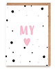 kartki okolicznościowe - wydruki Kartka walentynkowa/miłosna - "My"