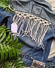 naszywki na ubrania Macrame bohojeans ornament  Y