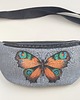 saszetka nerka Nerka haftowany motyl