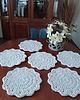 podkładki do kuchni Komplet podkładek ze sznurka 6szt 30cm