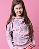 bluzy dla dziewczynki Różowa bluza TIE DYE