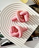 świeczniki i świece Świecznik supeł pink 2 szt.