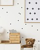 naklejki ścienne do pokoju dziecka Naklejki Mini Plusy/Krzyżyki 2 cm 200 sztuk 132NW