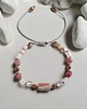 bransoletki z kamieni naturalnych SELF LOVE - amulet - RODOCHROZYT, rodonit, opal, k.górski,  k.różowy