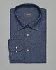 koszule męskie Koszula męski 00290 dł. rękaw granatowy classic fit 164/170 40