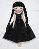 lalki Lalka Wednesday w  czarnej sukni