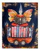 obrazy Anioł Bibliofil 15 oryginalny obraz ręcznie malowany collage
