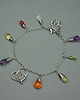 bransoletki wire wrapping Bransoletka serce kolorowa wire wrapping