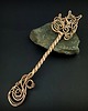 zakładki do książek Ozdobna miedziana zakładka do książki wire wrapping