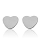 kolczyki srebrne Srebrne kolczyki serduszka