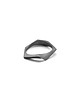 pierścionki srebrne ONE EDGE mini / black SILVER ring