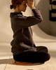 bluza bez kaptura damska Bluza do jogi Comfy MILKY WAY Sweatshirt - silver moon l/xl