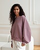 bluza bez kaptura damska Bluza Iconic Rose Denim