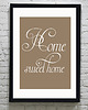 plakaty POSTER - plakat- HOME sweet HOME II