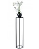 kwietniki Kwietnik Metalowy Osłonka Metalowa Ośmiokątna Black 100 cm