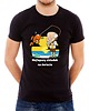 t-shirty męskie Koszulka  z nadrukiem Dziadek rybak