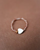 pierścionki elastyczne Pierścionek White Heart