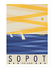 plakaty Plakat, Sopot, Polska, morze, Bałtyk, żagle