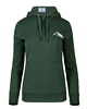 bluza z kapturem damska Tatra Art bluza damska hoodie green góry