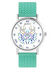 zegarki unisex Kolekcja Starlight - Rak - silikonowy, turkus