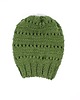 czapki damskie Czapka khaki luźna długa hipster beanie