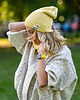 czapki damskie Czapka smerfetka bawełniana logo kolorowe "Banan"