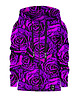 bluzy dla dziewczynki Bluza Zamek Dziewczynka DR.CROW Purple Roses
