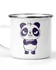 kubki Kubek metalowy panda zła