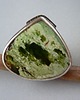 pierścionki srebrne Pierścionek -chrom chalcedon xl-