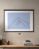 plakaty Plakat minimalistyczny Rysy, A3, decotyw