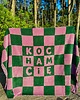 koce i narzuty KOC XL KOCham cię lawendowo-zielony
