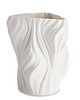 wazony Wazon porcelanowy 20,5x16,5x16,5 cm IRREGULAR biały
